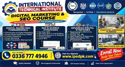 Digital Marketing Course in Rawalpindi Islamabad