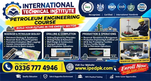 petroleum engineering Course in Rawalpindi Islamabad